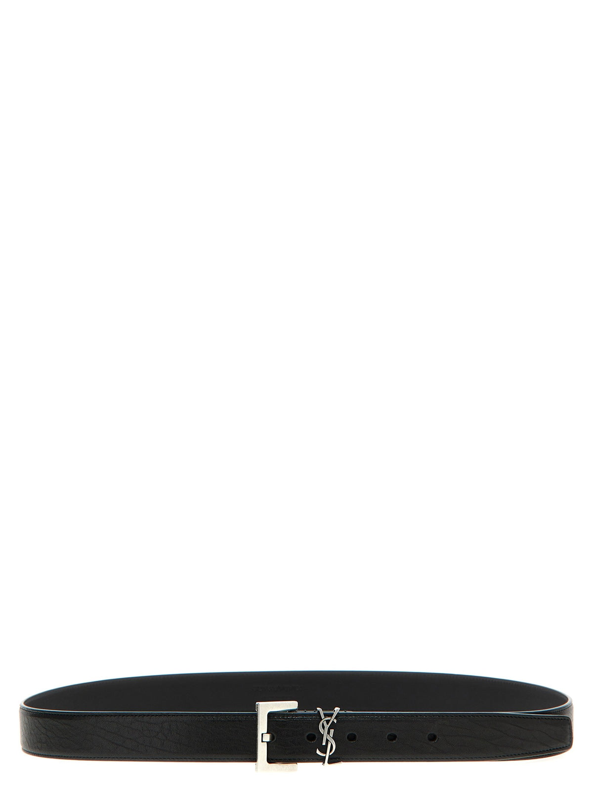Saint Laurent Cassandre Belt Black