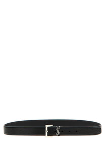 Saint Laurent Cassandre Belt Black
