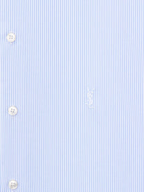 Saint Laurent Men's Cassandre Shirt Blue