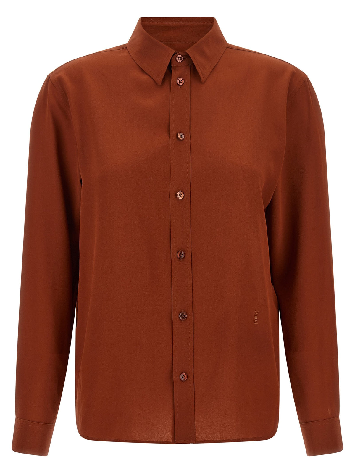 Saint Laurent Cassandre Shirt Orange