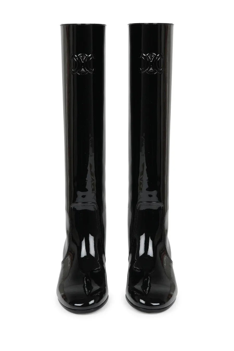 Celine Women's Le Bottes Triomphe High Boot Black