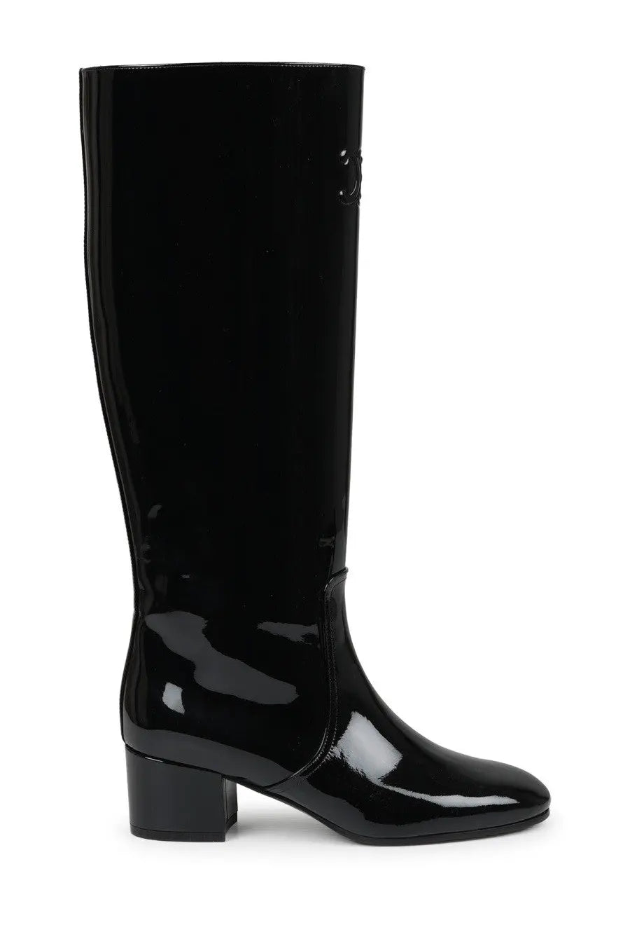 Celine Women's Le Bottes Triomphe High Boot Black