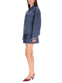 Sportmax Women's Celso Jacket Blue