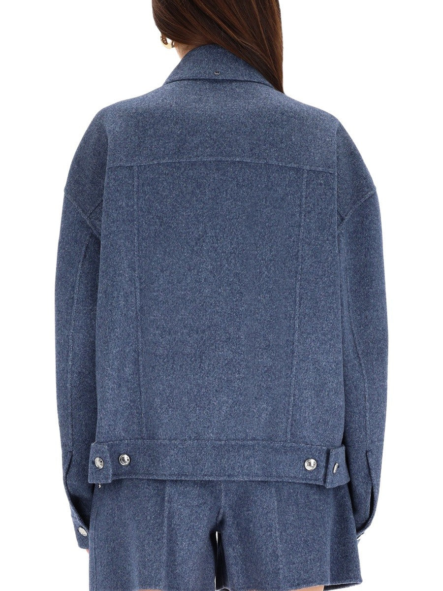 Sportmax Women's Celso Jacket Blue