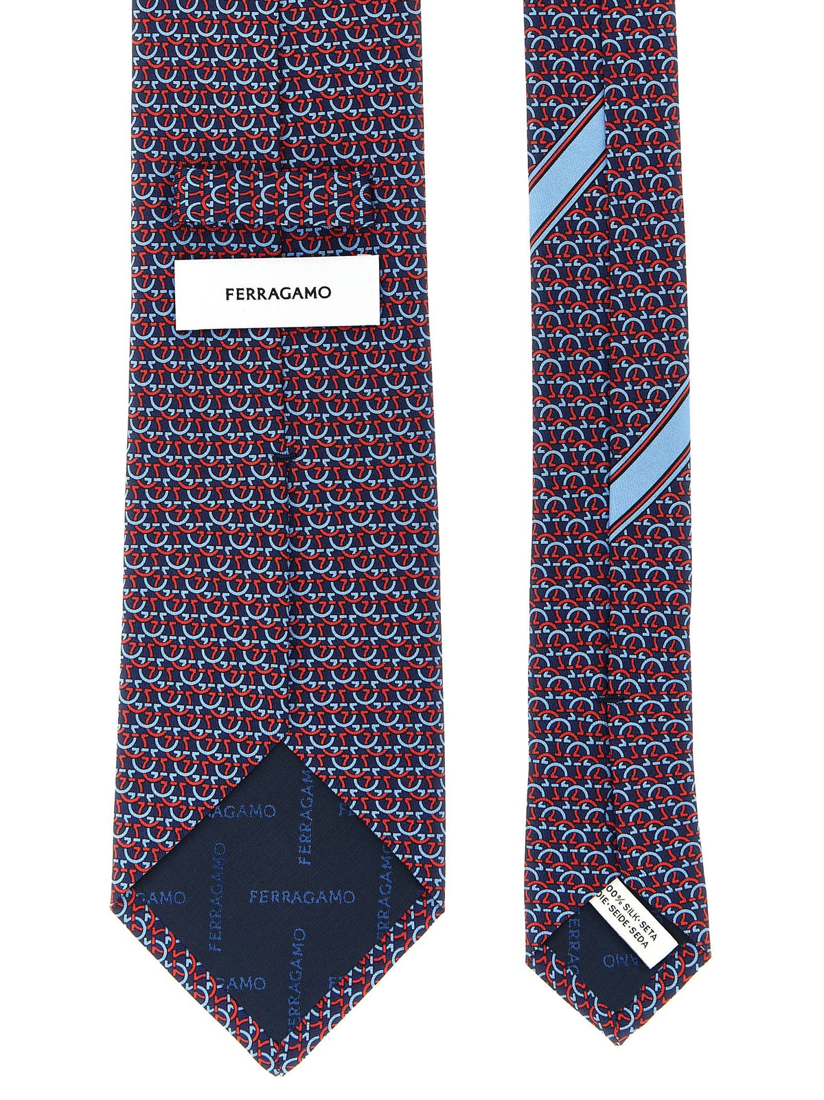 Ferragamo Cerchio Tie Gold