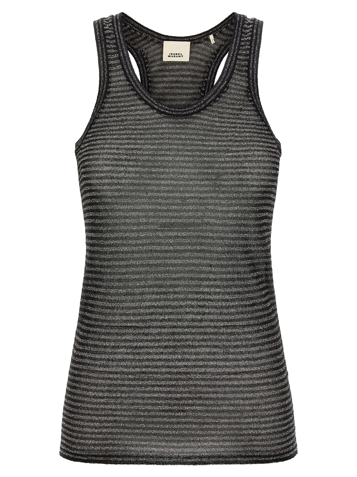 ISABEL MARANT Cevara Tank Top Silver