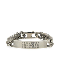 MM6 Maison Margiela Women's Chain Bracelet Silver