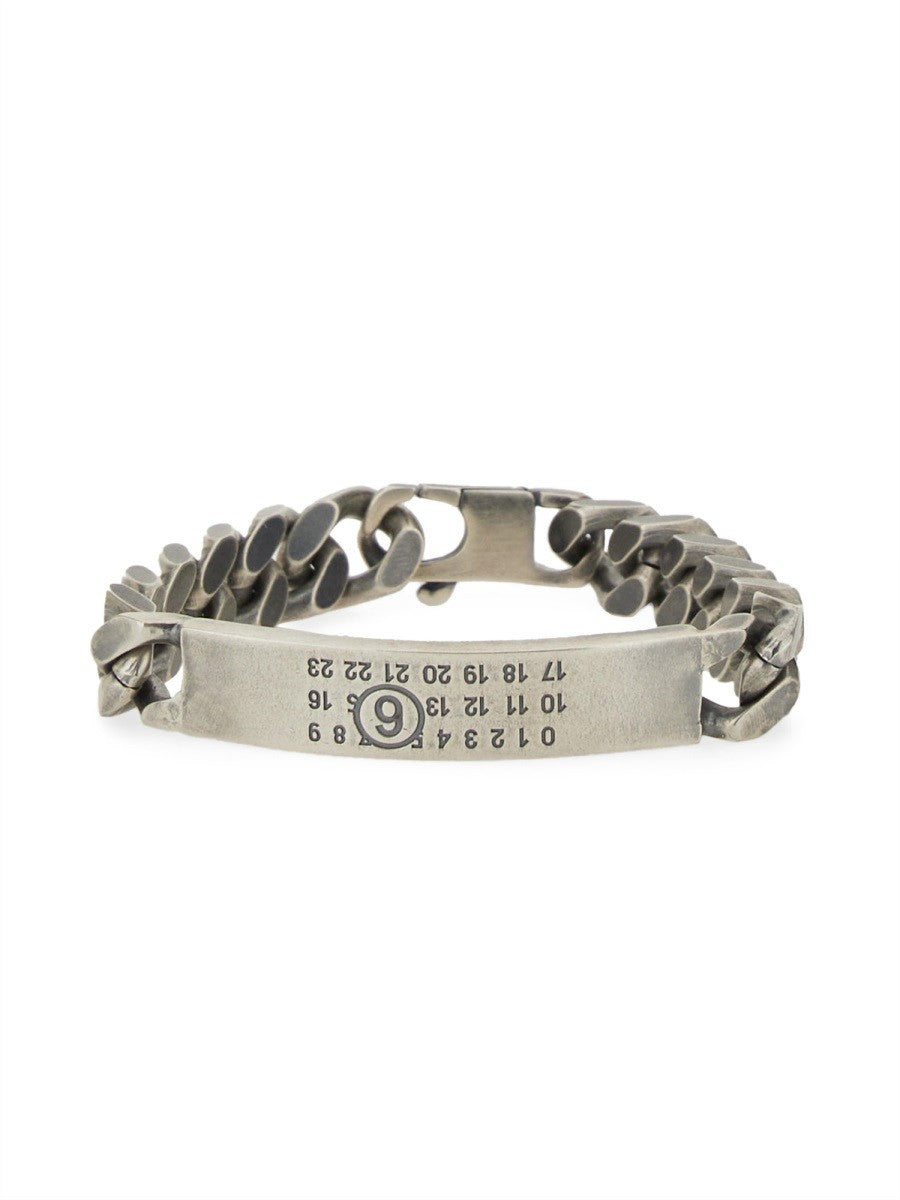 MM6 Maison Margiela Women's Chain Bracelet Silver