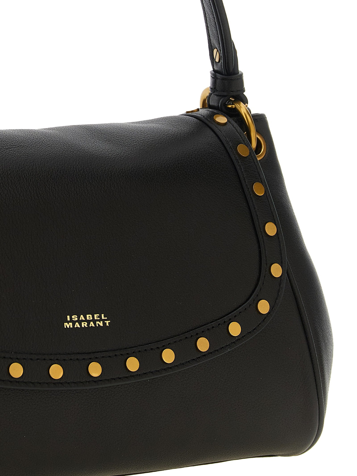 ISABEL MARANT Chany Shoulder Bag Black