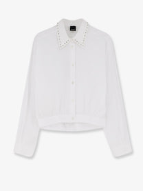 Pinko Women's Charita Cotton Shirt White