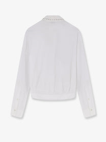 Pinko Women's Charita Cotton Shirt White