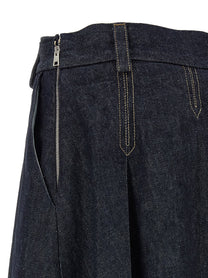 TELA Charlotte Skirt Blue