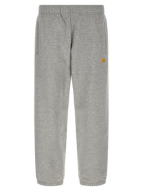 Carhartt Wip Men's Chase Cotton Blend Trousers Grey