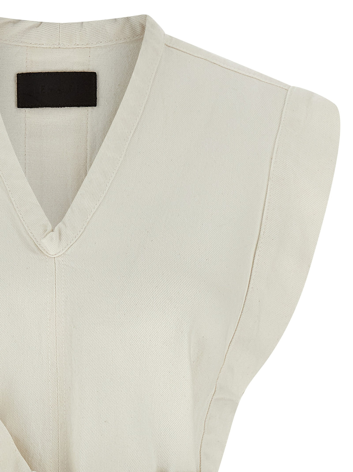 Lemaire Chasuble Vest White
