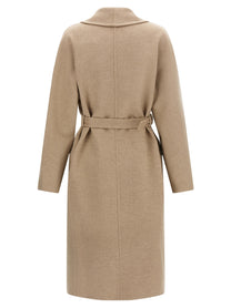 Ferragamo Chateau Coat Beige