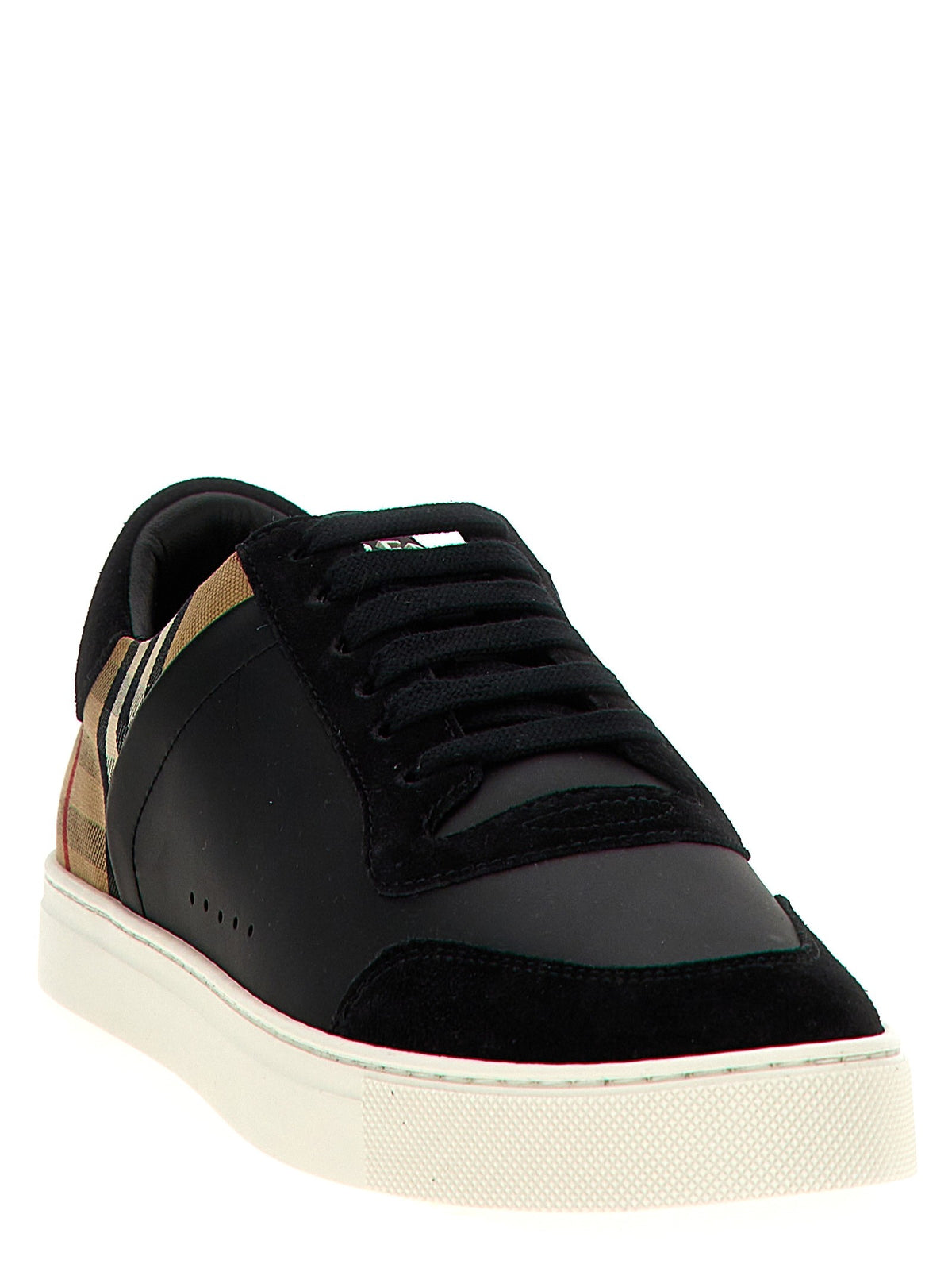 Burberry Check Insert Sneakers Black