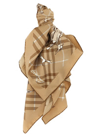 Burberry Check Mates Scarf Beige