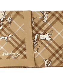 Burberry Check Mates Scarf Beige