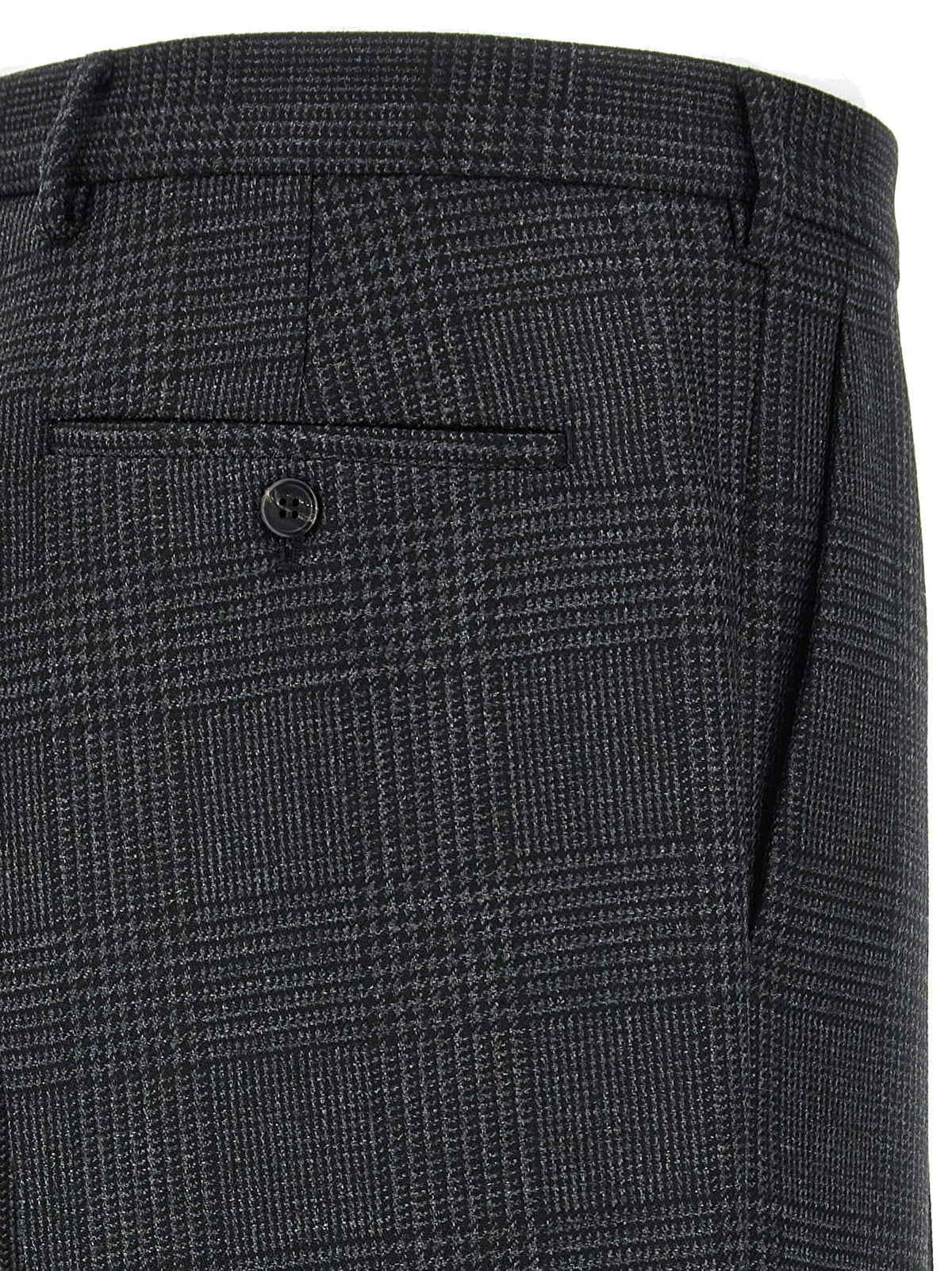 PRADA Check Pants Grey