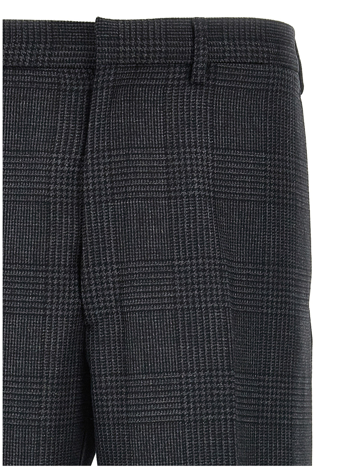 PRADA Check Pants Grey