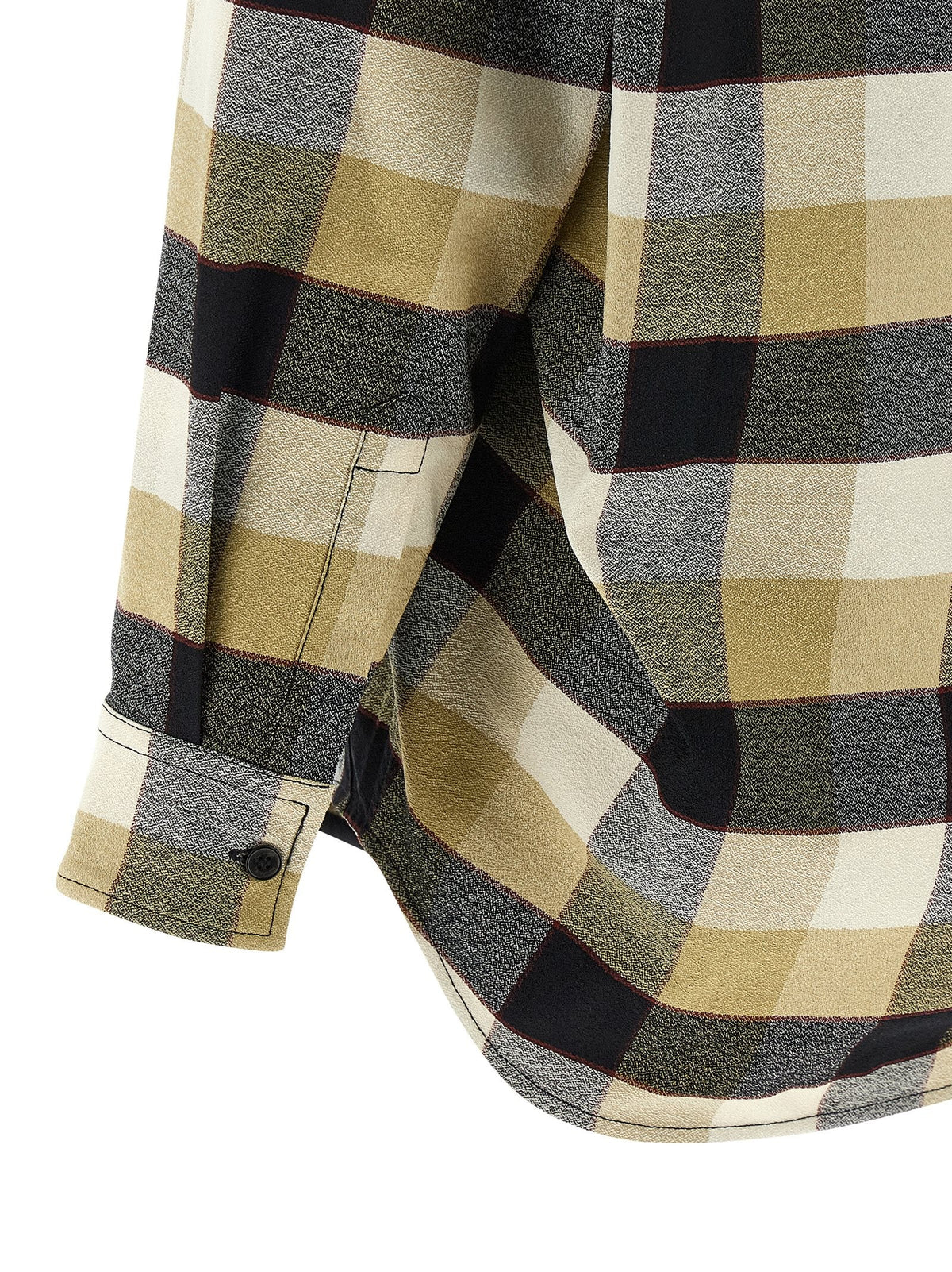 Missoni Check Pattern Shirt Beige
