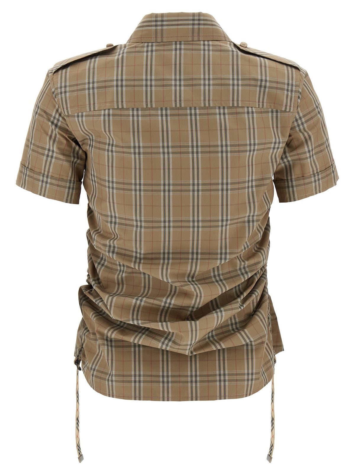 Burberry Check Shirt Gold