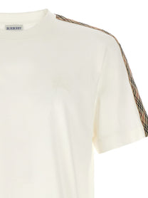 Burberry Check Tape Shirt White