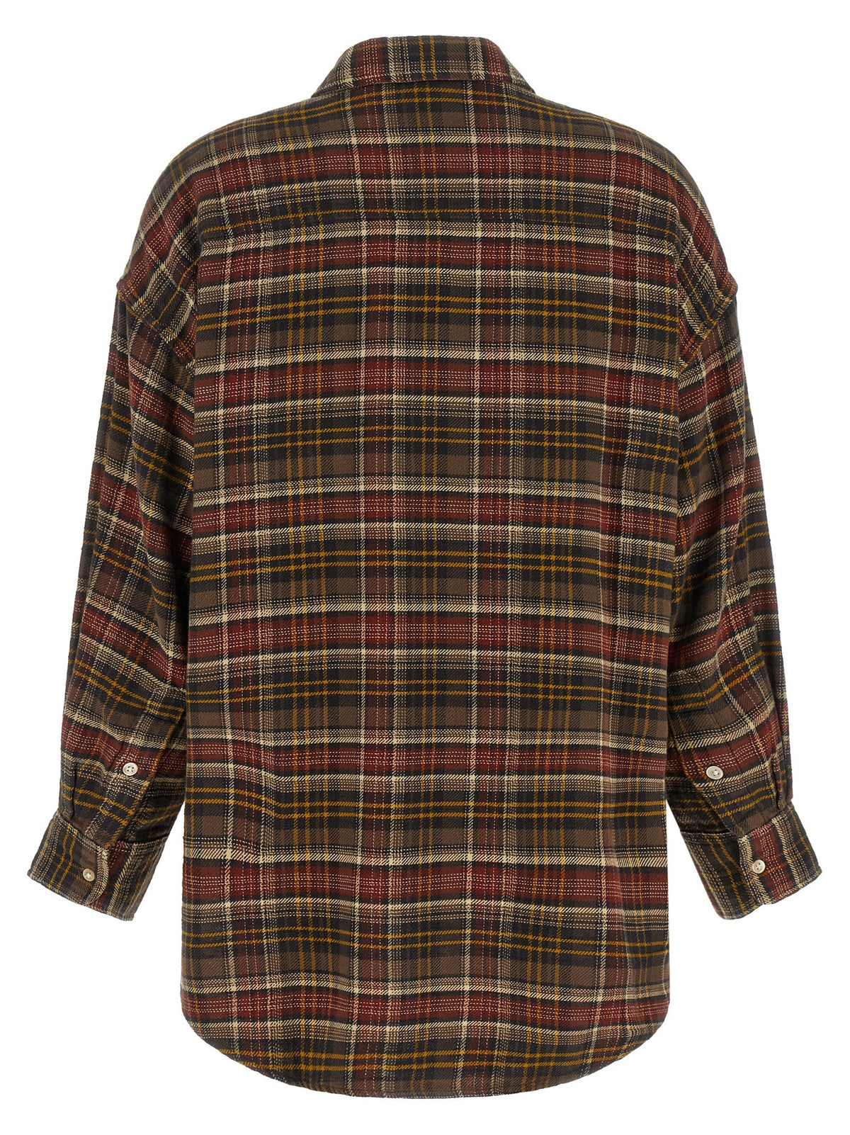 R13 Checked Shirt Brown