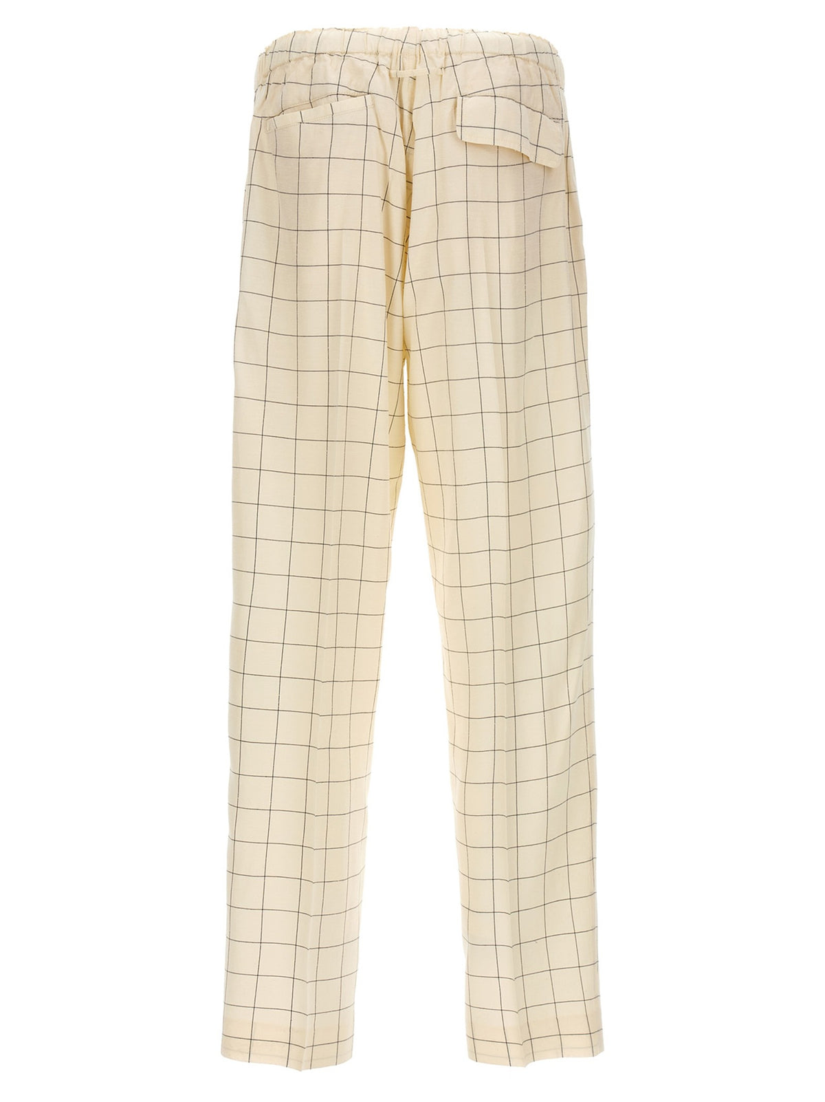 Undercover Checkered Pants White