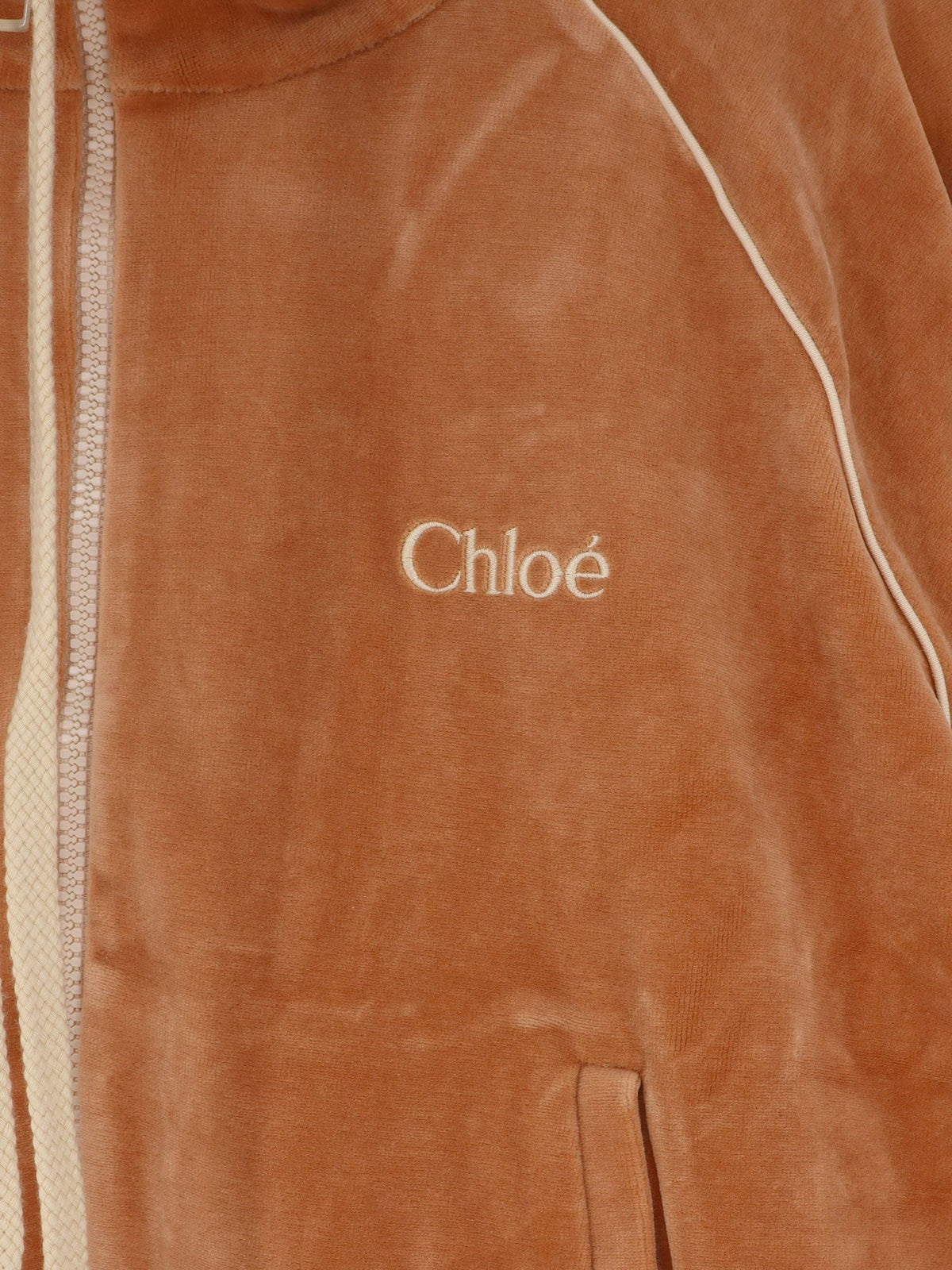 Chloé Women's Chenille Sweatshirt Grey, view 3