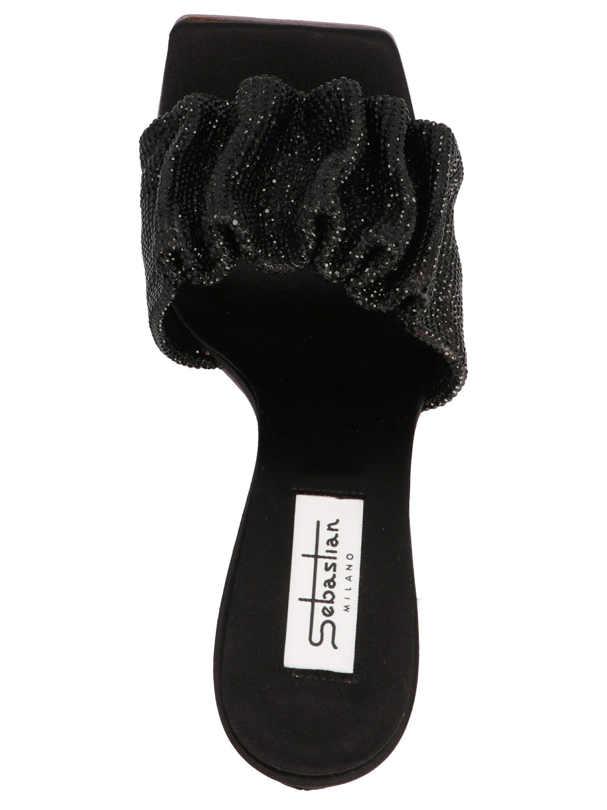 Sebastian Milano Cher Mules Black