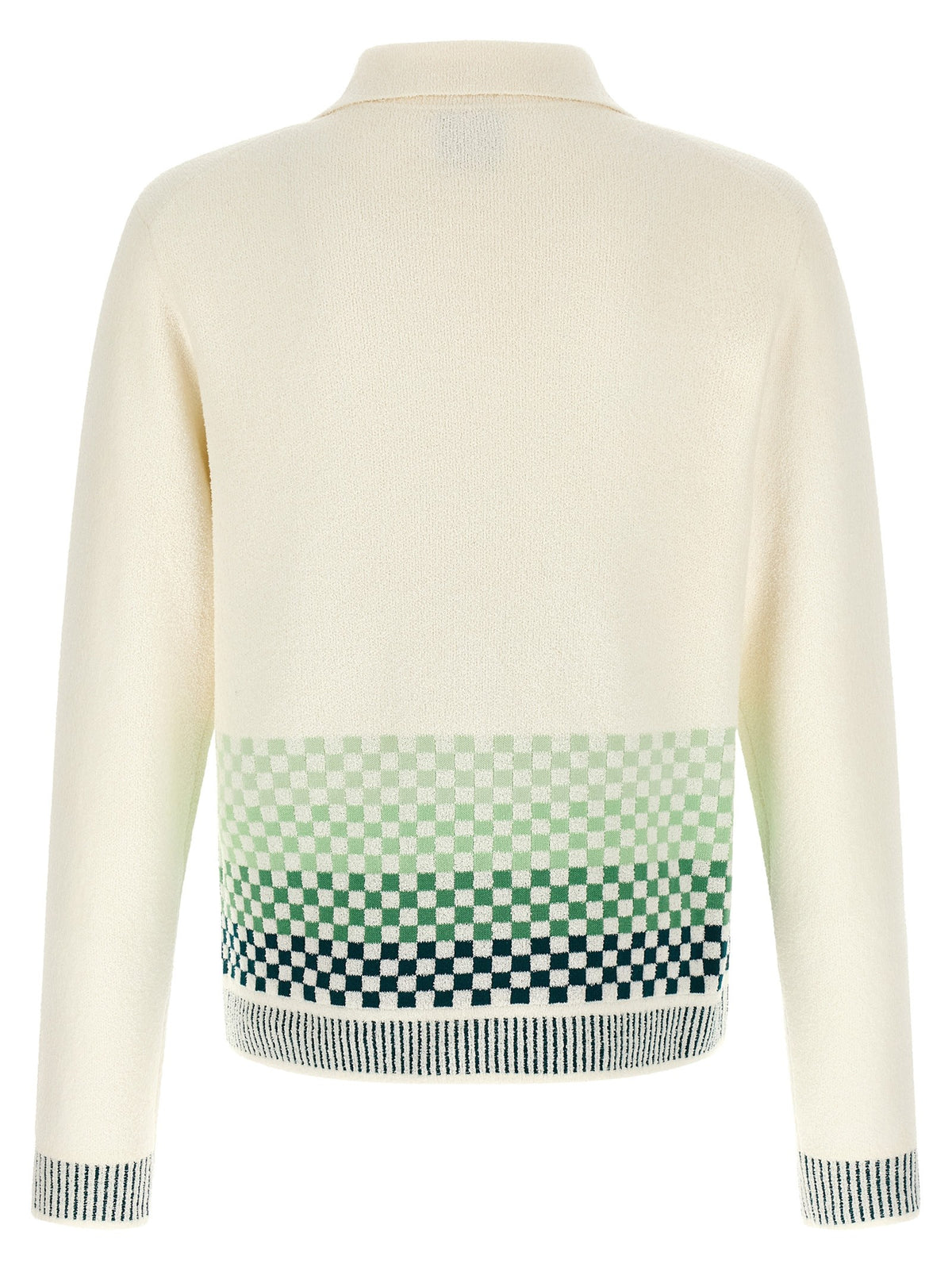 Casablanca Chess Polo Shirt Green