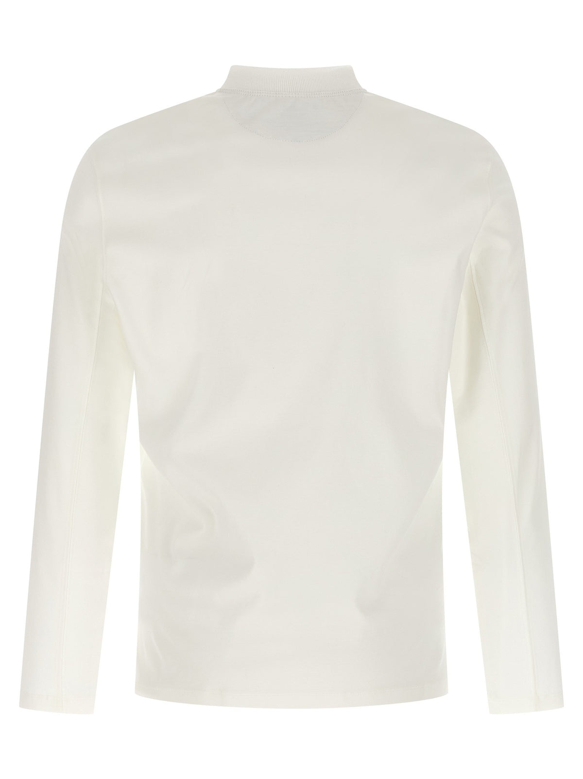 Brunello Cucinelli Chimney Neck Shirt White