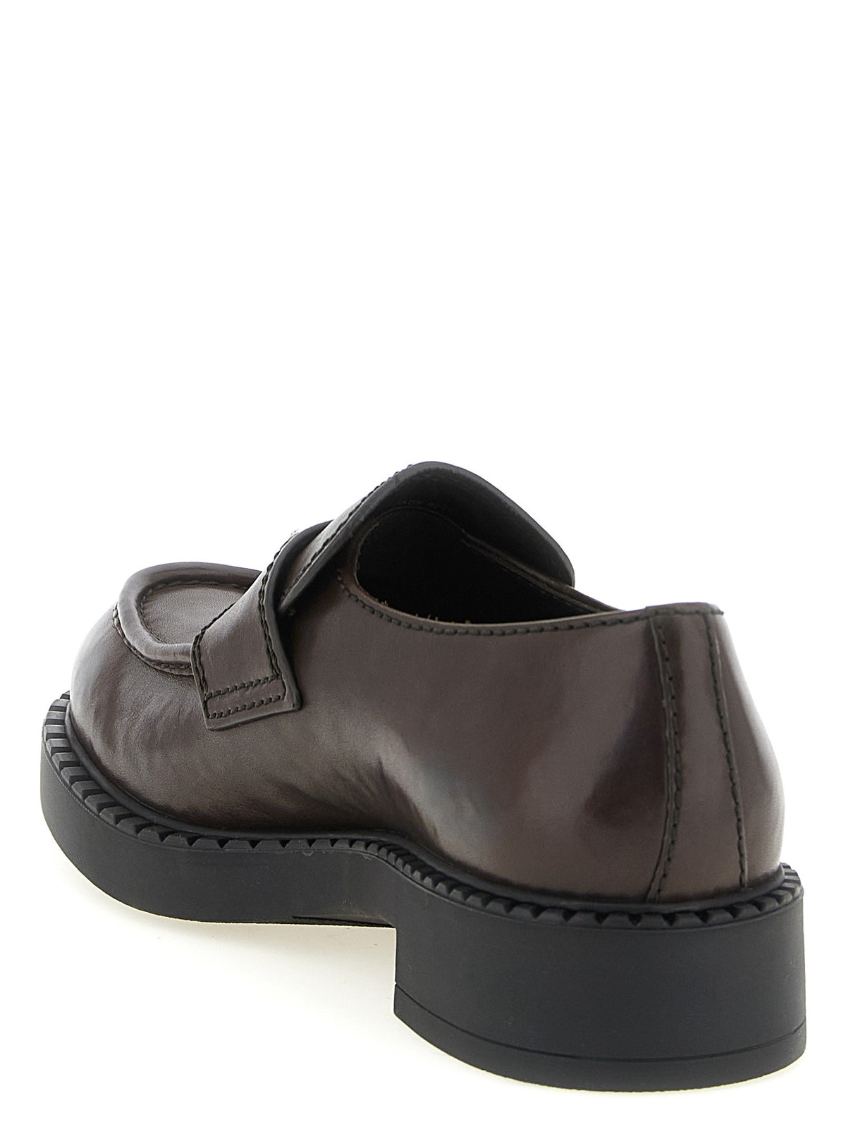 PRADA Chocolate Loafers Brown