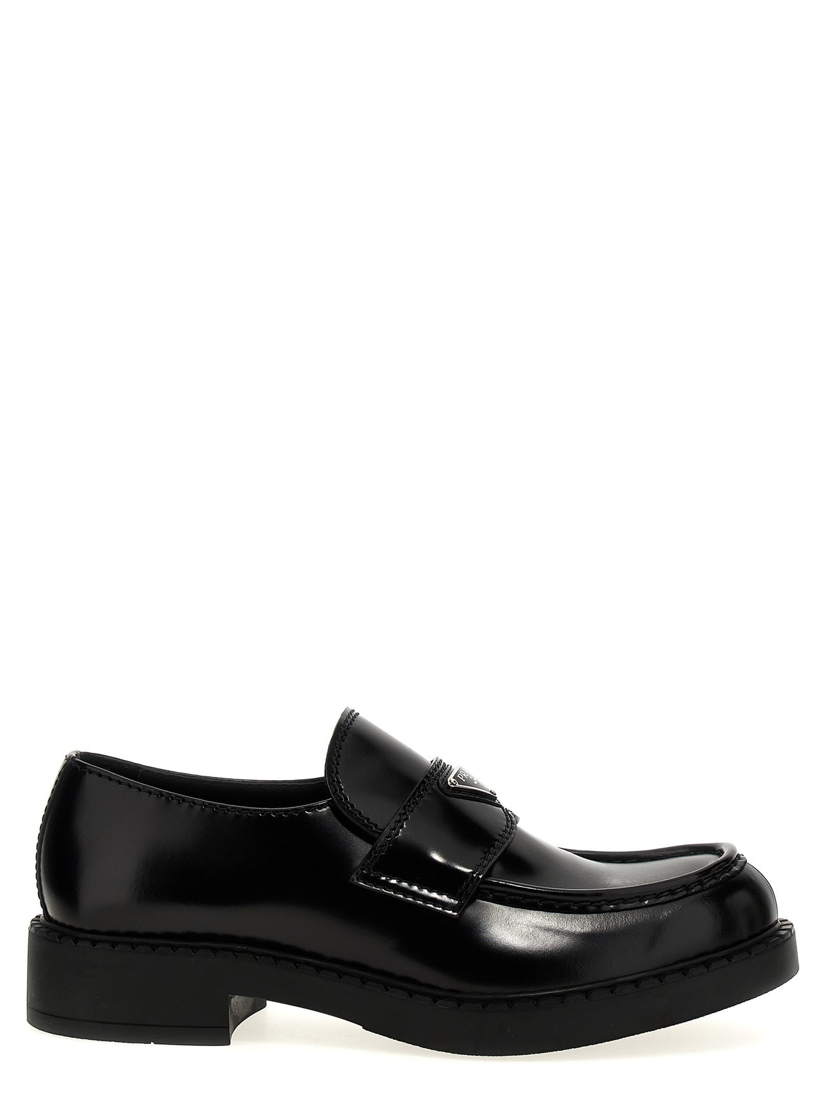 PRADA Chocolate Loafers Black