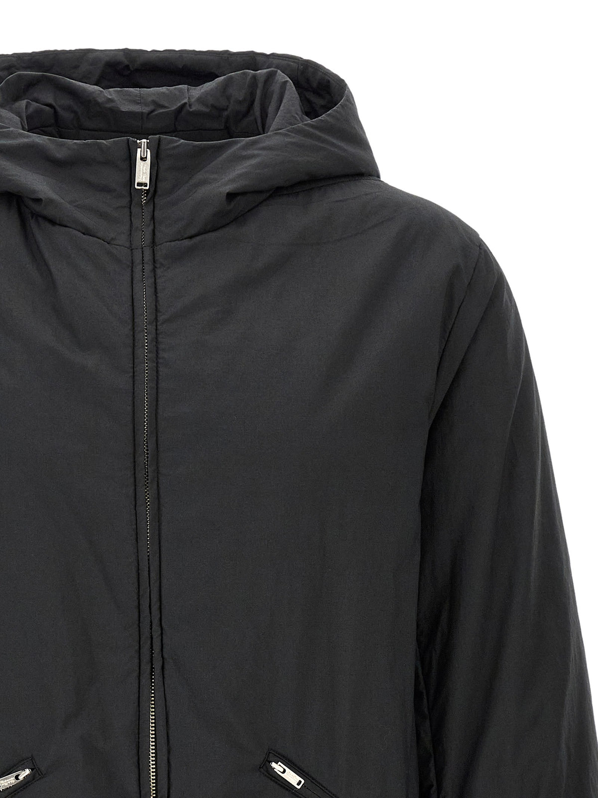 Undercover Cindy Sherman Print Hooded Jacket Black