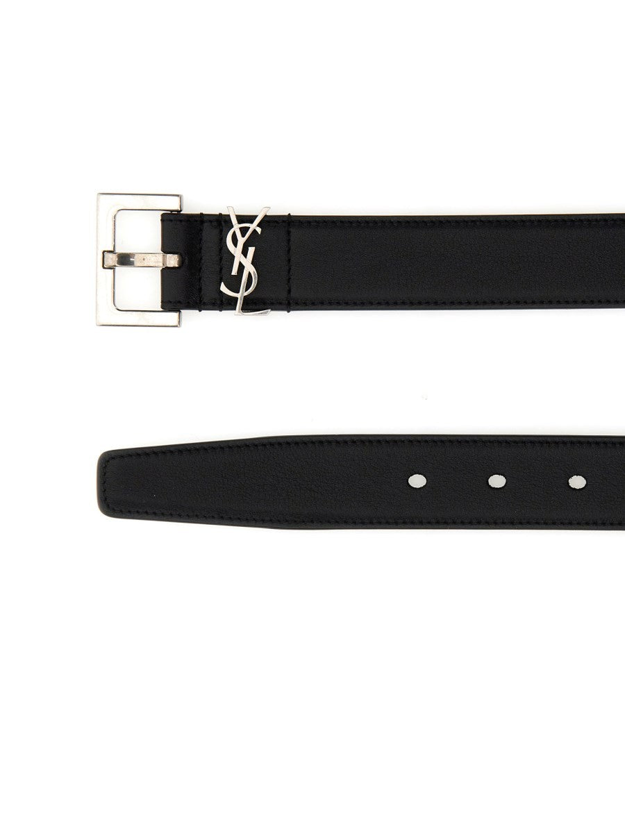 Saint Laurent Women's Cintura Cassandre Black