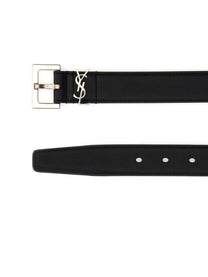 Saint Laurent Women's Cintura Cassandre Black
