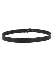 Saint Laurent Men's Cintura Cassandre Black