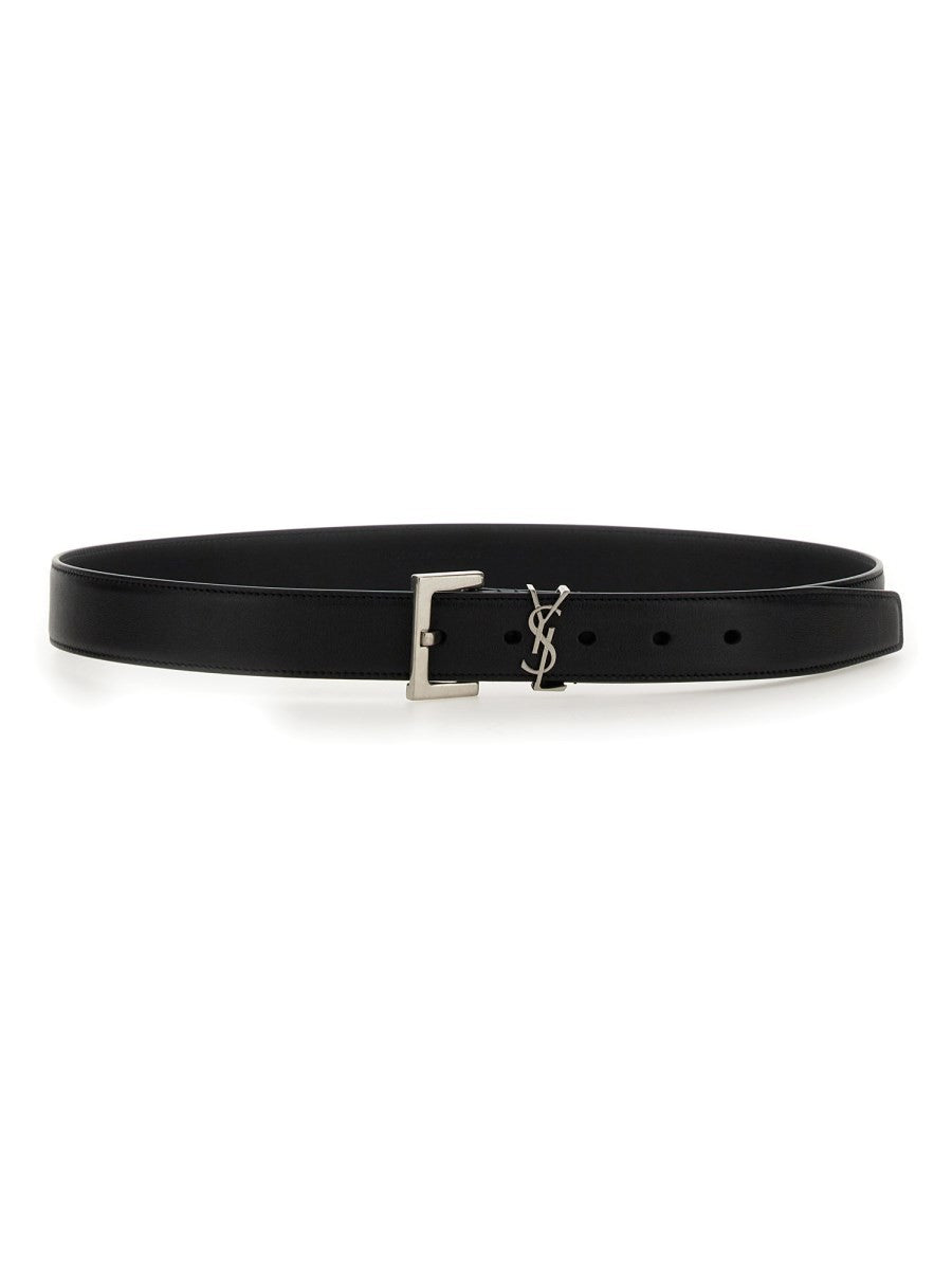 Saint Laurent Women's Cintura Cassandre Black
