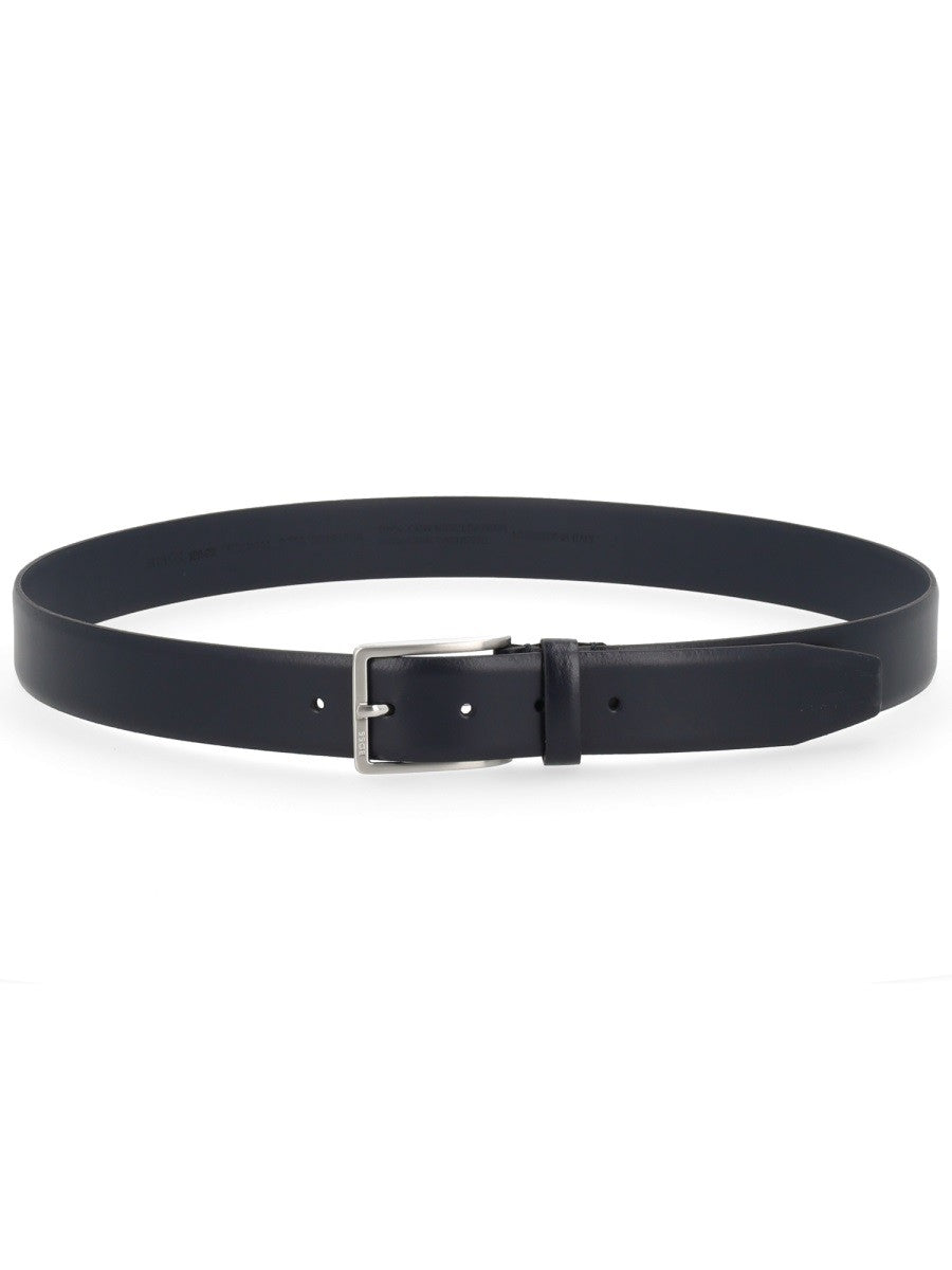 BOSS Men's Cintura Con Fibbia Blue