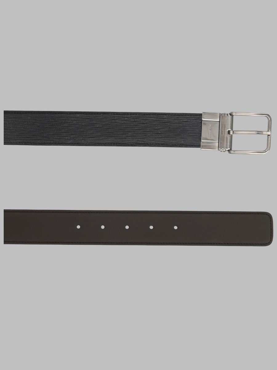 Zegna Men's Cintura in Pelle Black