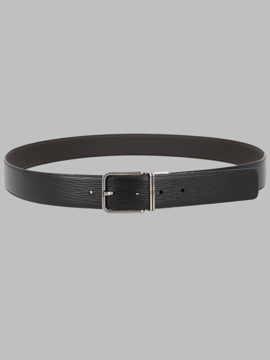 Zegna Men's Cintura in Pelle Black