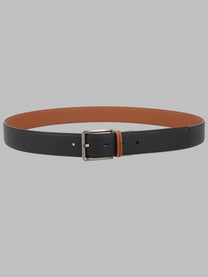 Zegna Men's Cintura Reversibile in Pelle Black