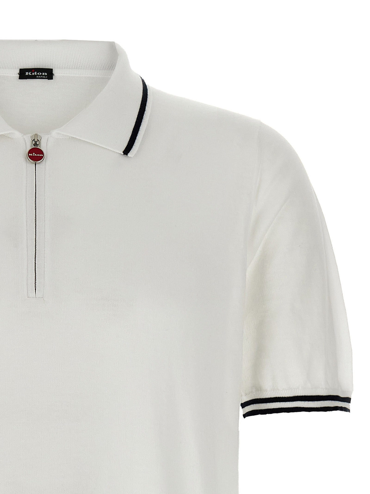 Kiton Ciro Polo Shirt White
