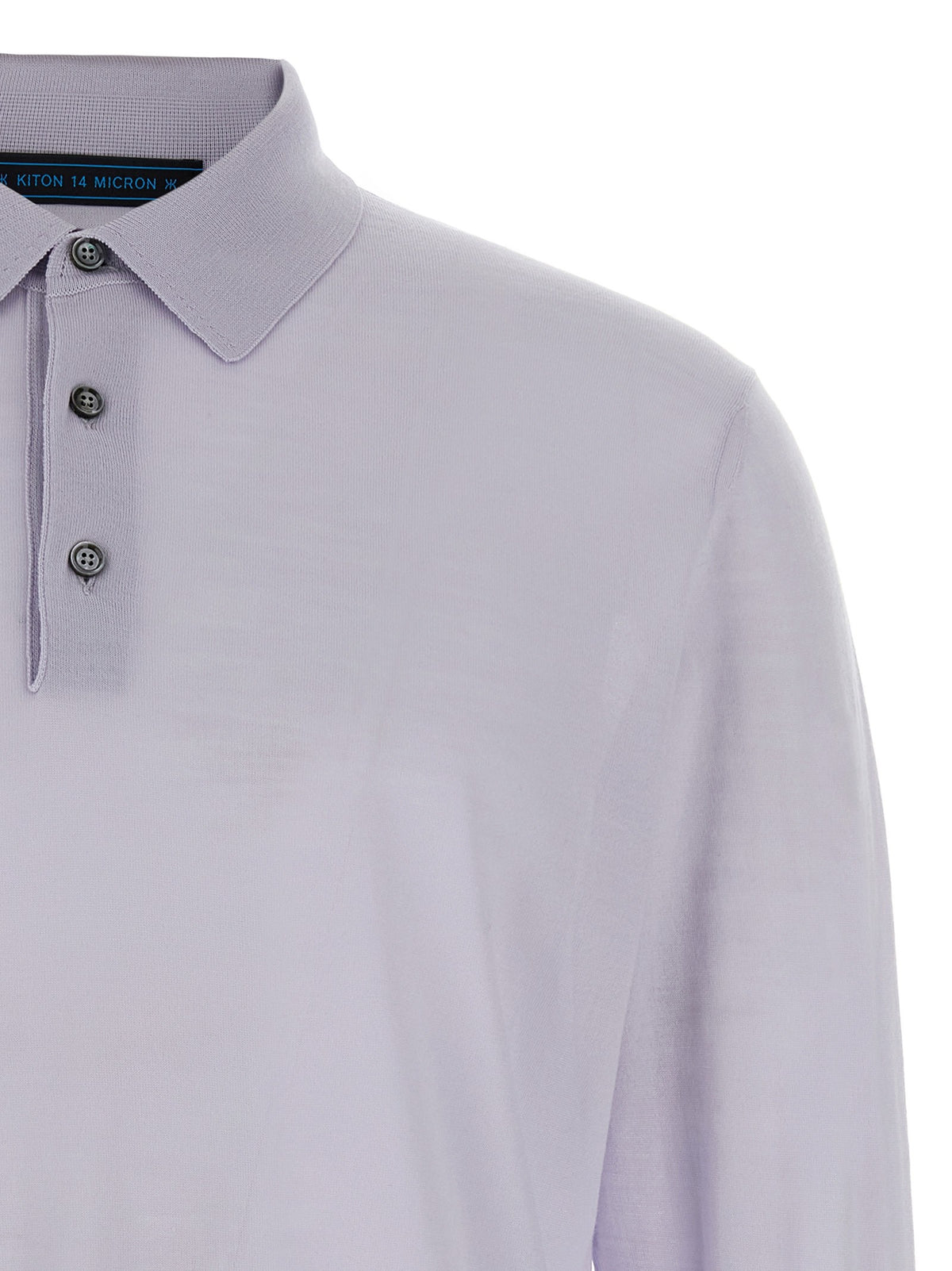 Kiton Ciro Polo Shirt Blue