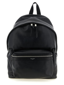 Saint Laurent City Backpack Black