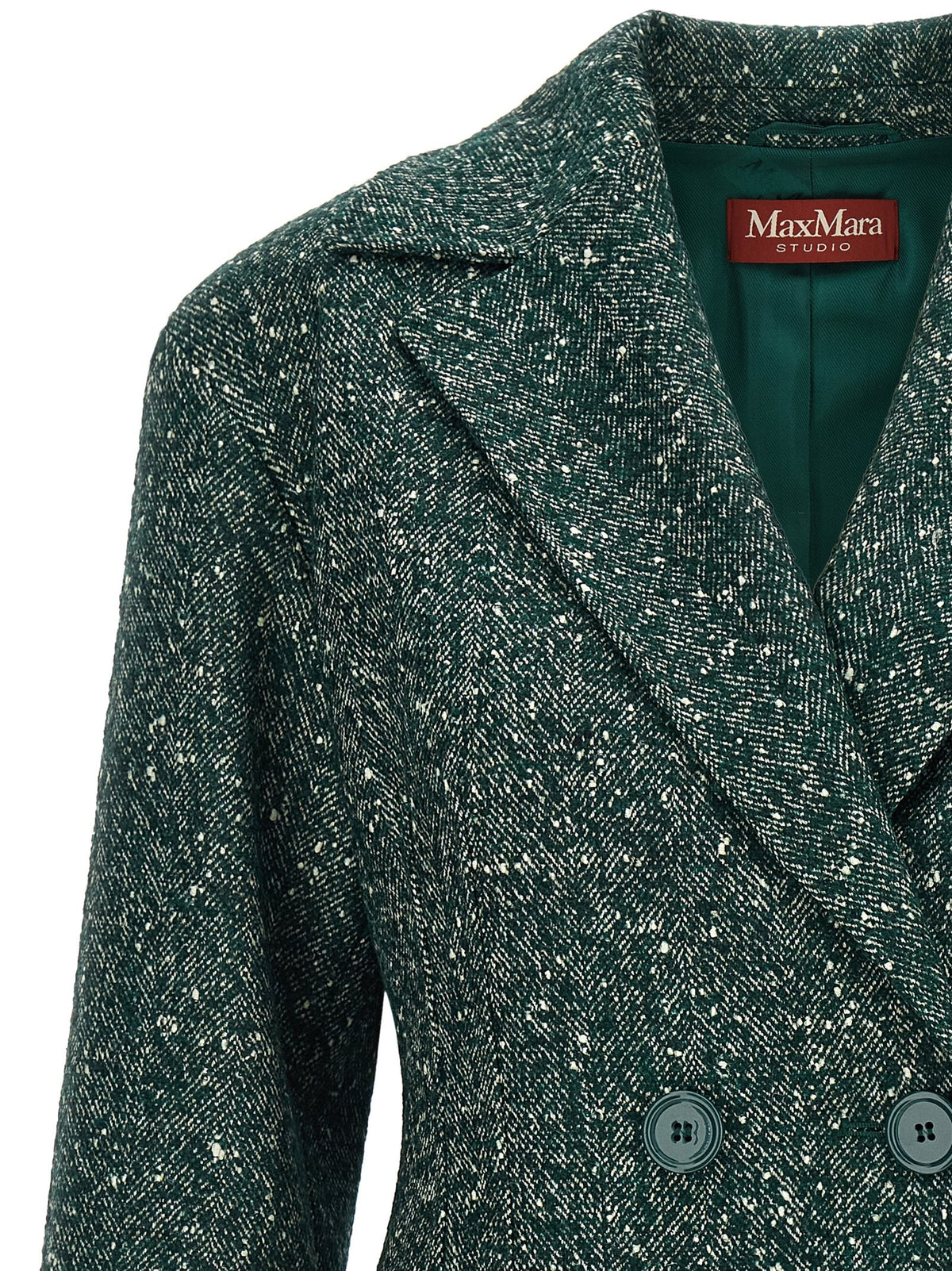 Max Mara Studio Civada Blazer Green, view 3