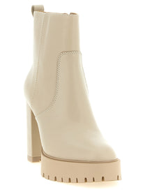 Pinko Clara Ankle Boots White