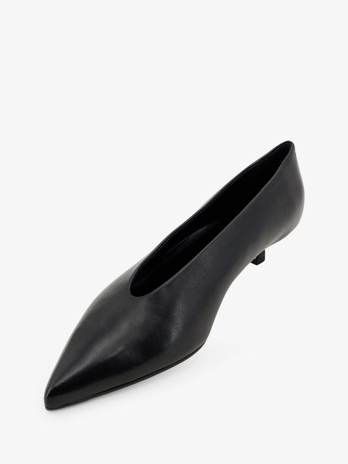Aeyde Women's Clara Leather Décolleté Black